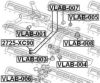 FEBEST VLAB-003 Mounting, axle beam